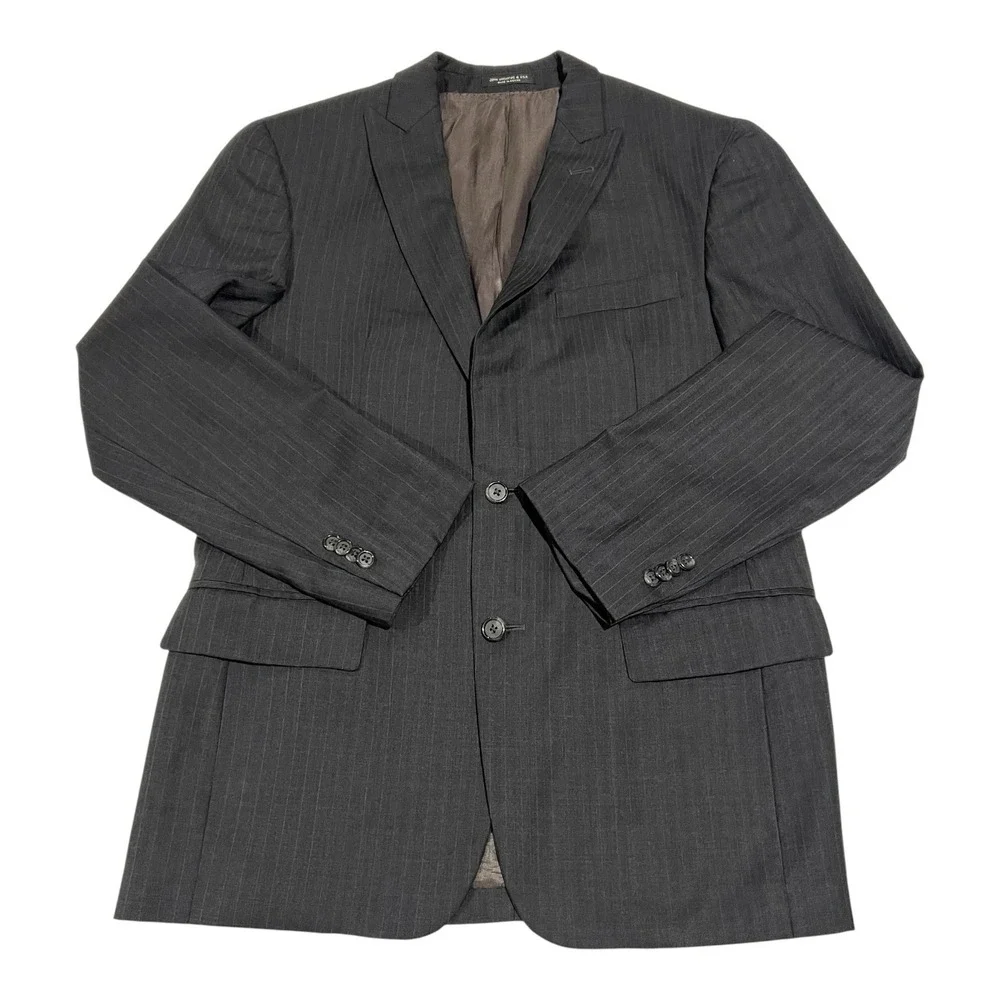 John Varvatos USA Lyon 2-Button Blazer Sport Coat Mens 38 SH Lined